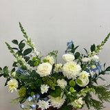 Blue Skies Basket Arrangement