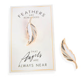 Carded Feather Pin