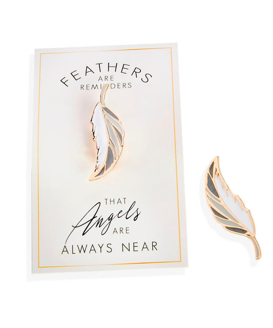 Carded Feather Pin