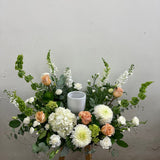 Hints of Peach Cremation Tribute