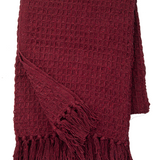 Woven Waffle Throw 50X60