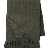 Woven Waffle Throw 50X60
