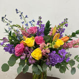 Colours of The Rainbow Vase Arrangement