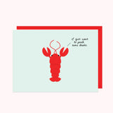 Pinch Some Cheeks Greeting Card