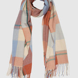 Balmoral Scarf - Blue Check