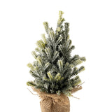 Frosted Pine Tabletop Tree