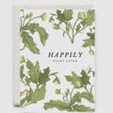 Happily Ever After Yellow Floral Card