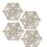 Snowflake Coaster Set/4
