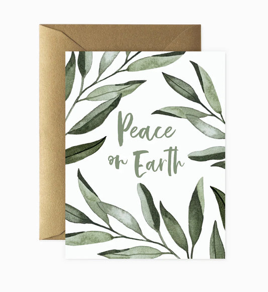 Peace on Earth Greeting Card - Box Set of 6