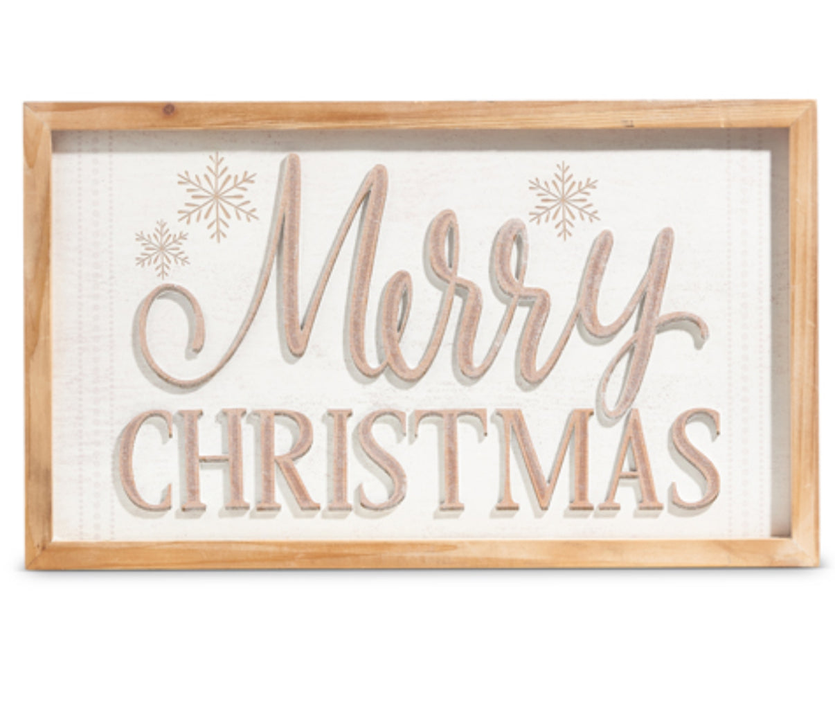 Merry Christmas Framed Wall Art