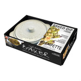 White Baker Parmesan Artichoke Dip