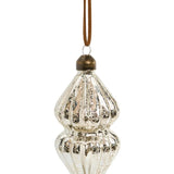 Silver Glass Ornament Bubble