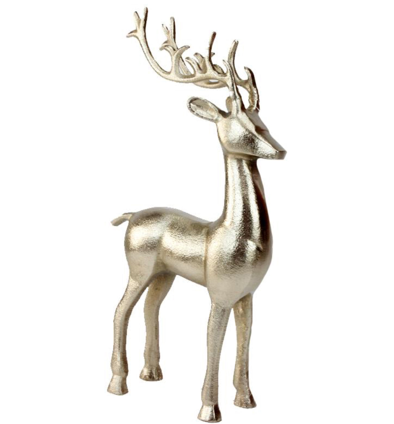 Gold Reindeer Decor