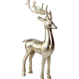 Gold Reindeer Decor