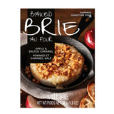 Apple and Salted Caramel Brie Topping