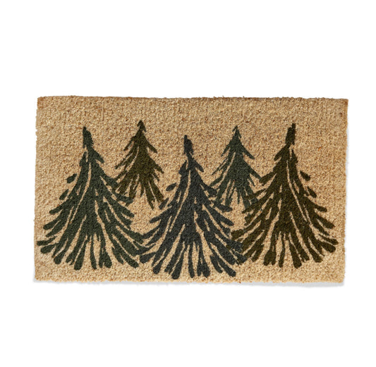 Winter Tree Coir Mat