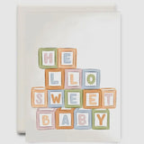 Hello Sweet Baby Card