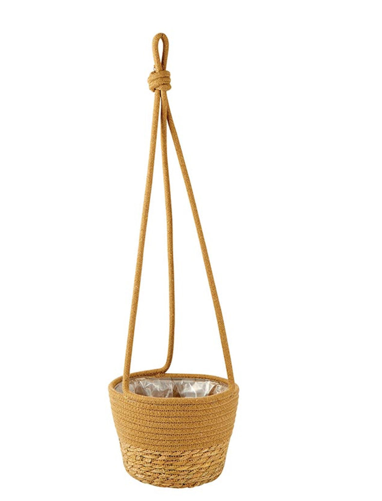 Hanging Seagrass Basket Planter