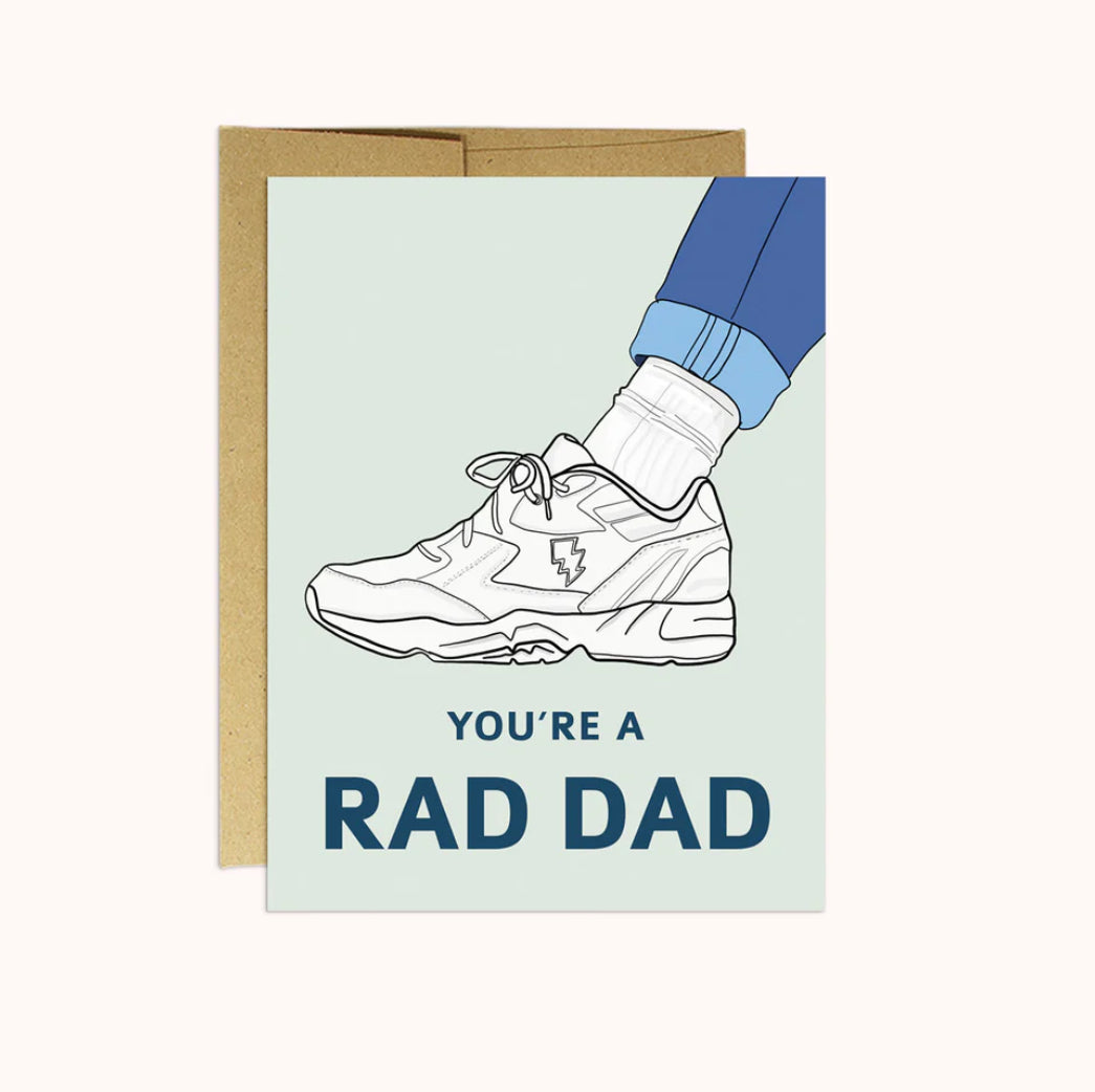 You’re a rad dad Father’s Day card