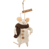Mouse Ornament- Wintertime Wells