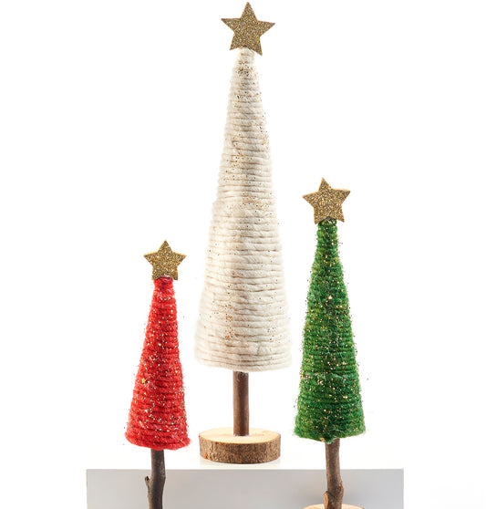 Wool Tree Decor