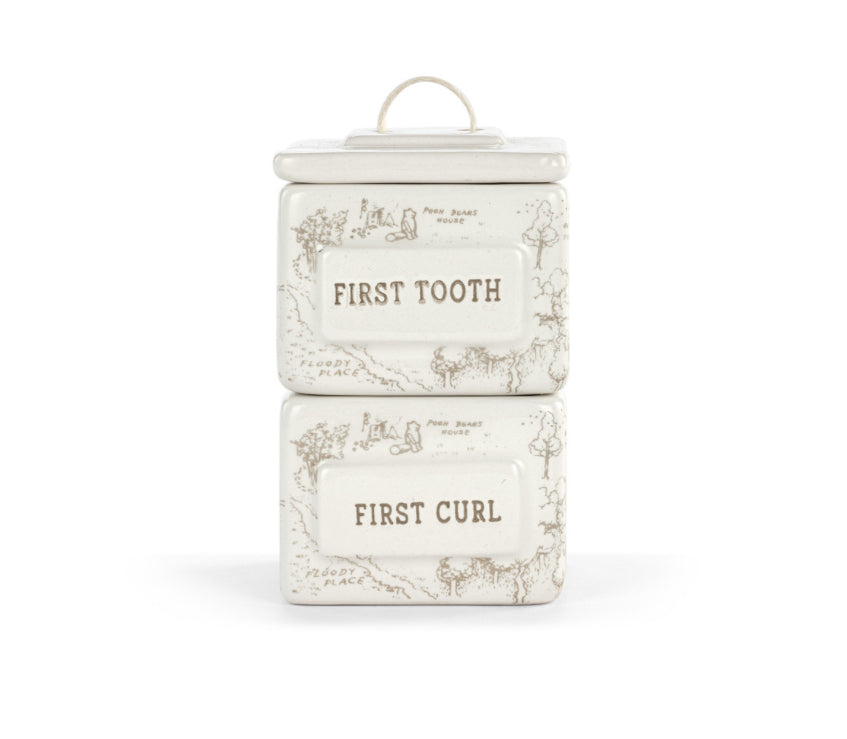 First Tooth and Curl Keepsake Box