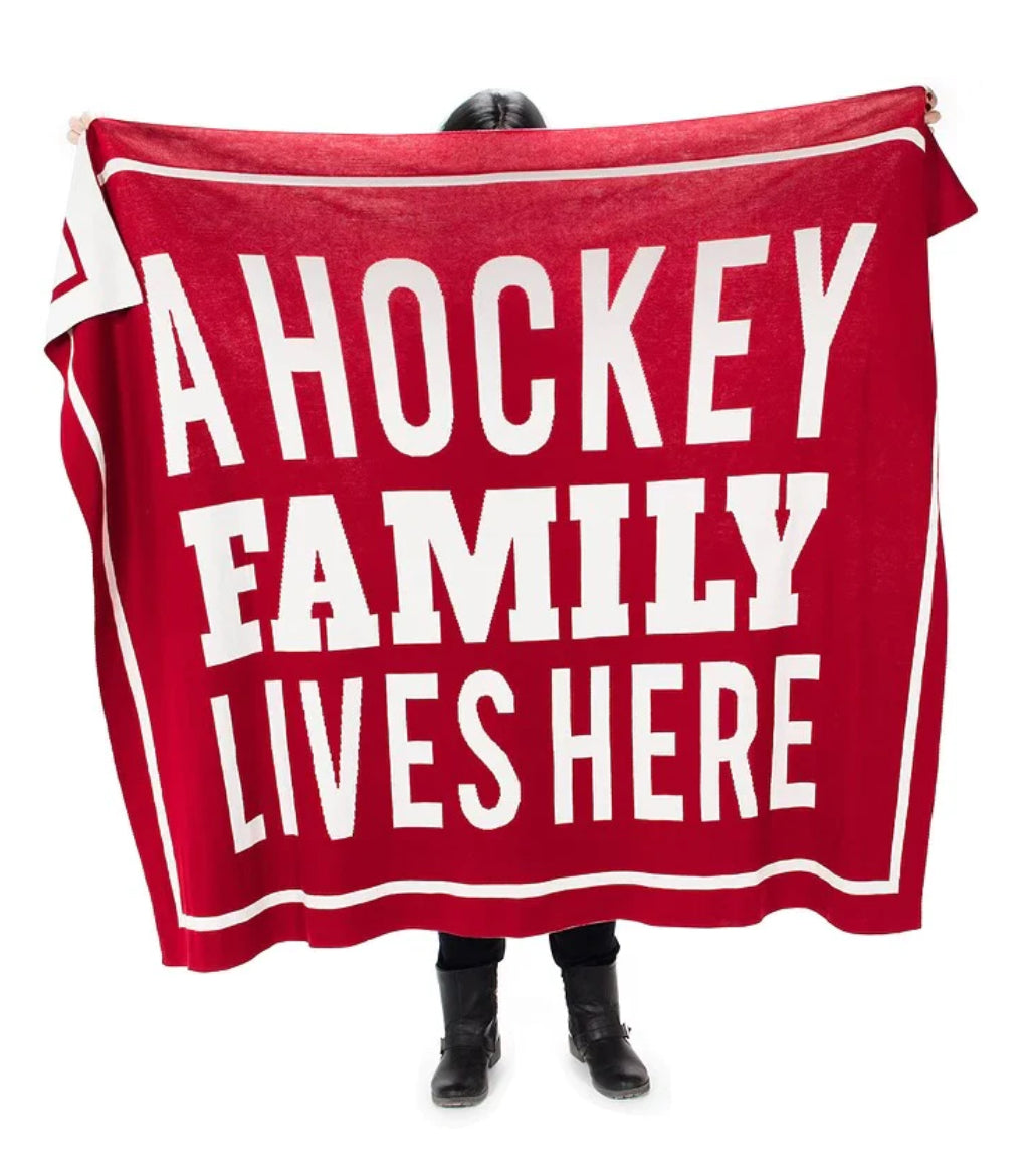 A Hockey Family Lives Here