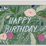 Greenery Birthday Card