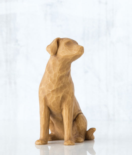 Love my Dog Figurine (light)