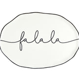 Fa La La Ceramic Platter