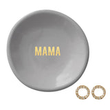 Ceramic Ring Dish with Earrings