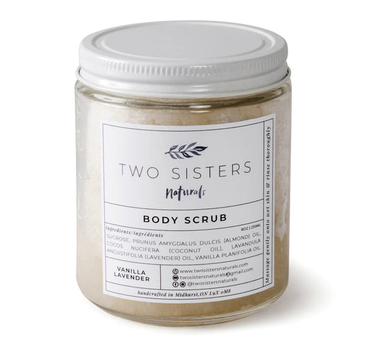 BODY SCRUB: Vanilla Lavender