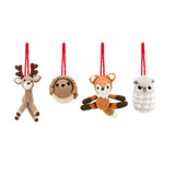 Crocheted Woodland Critter Ornaments