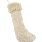 Beige Wool Stocking