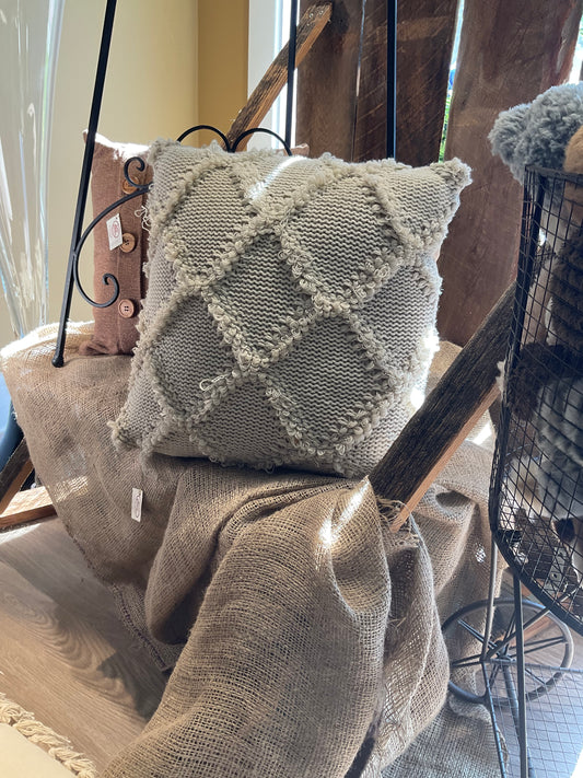 Cable Knit Pillow