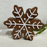 Gingerbread Snowflake Decor