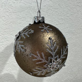 Snowflake Ball Ornament