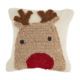 Embroidered Christmas Pillow