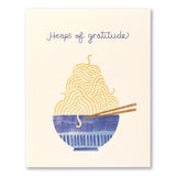 Heaps of Gratitude Card