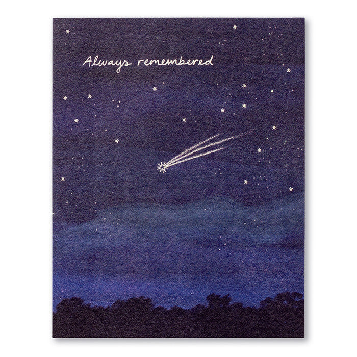 Always Remembered Sympathy Card