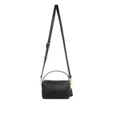 Ella Crossbody - Black Pleated