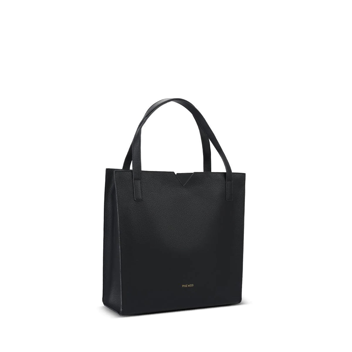 Alicia Tote - Black Pebbled