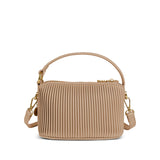 Ella Crossbody - Sand Pleated