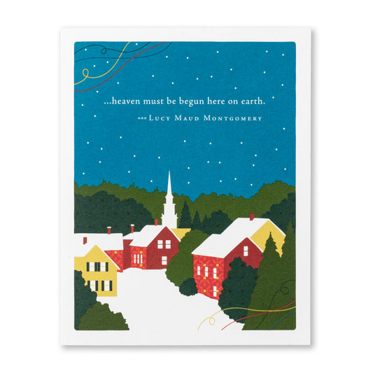 Heaven Holiday Card