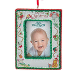 1st Christmas Photo Ornament