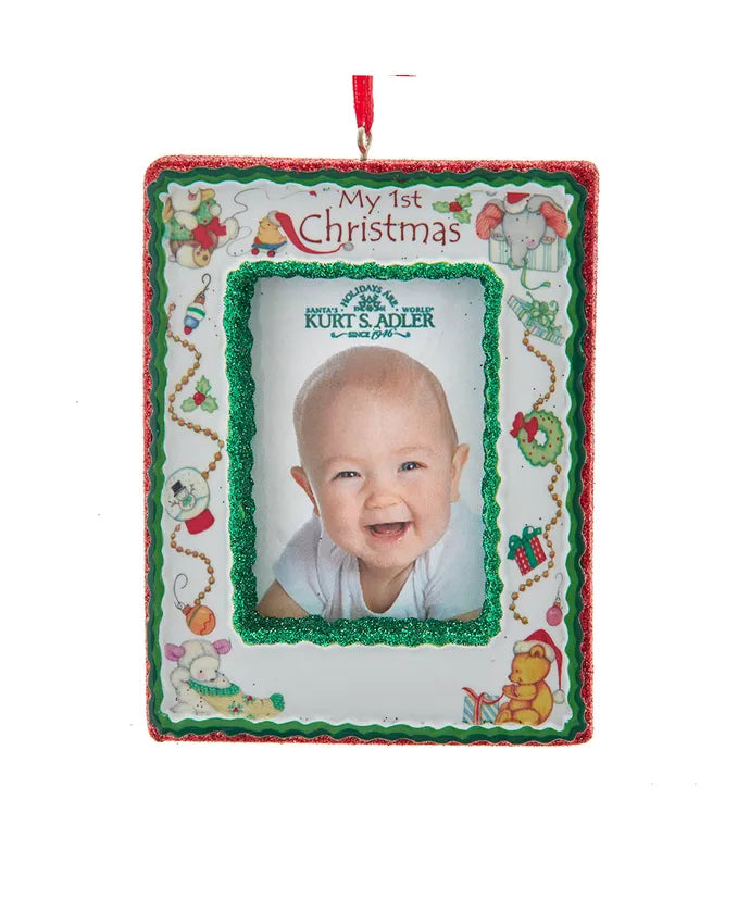 1st Christmas Photo Ornament