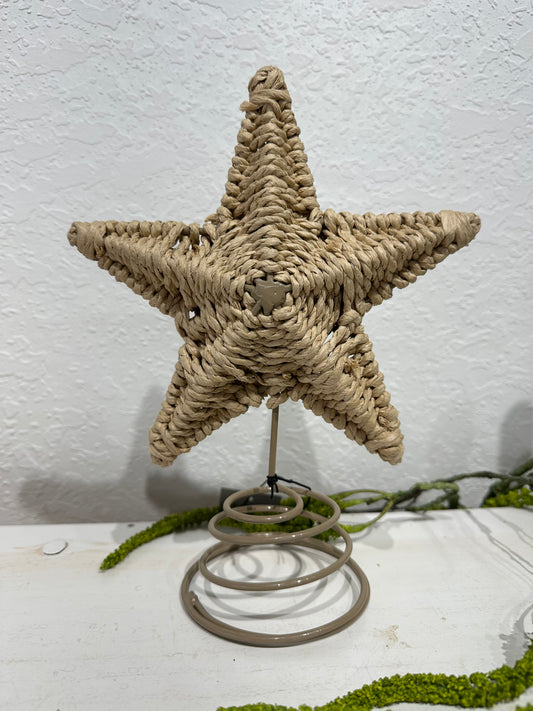 Seagrass Star Tree Topper