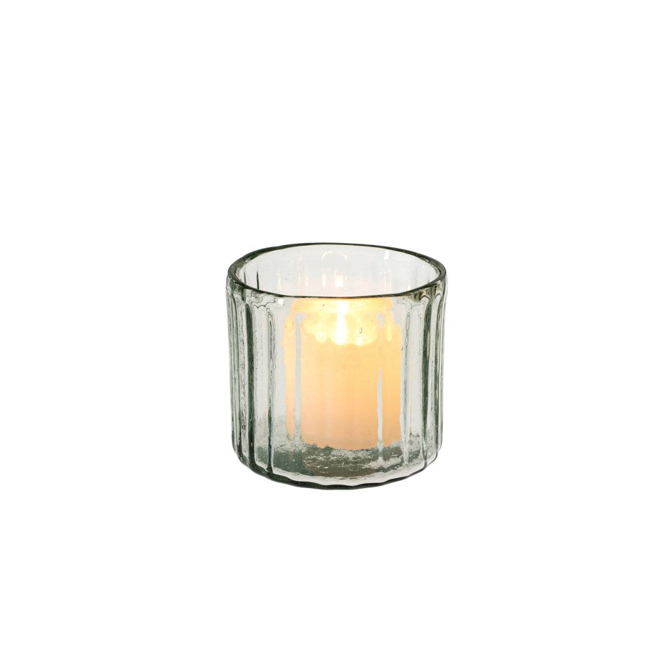 Ripple Glass Votive