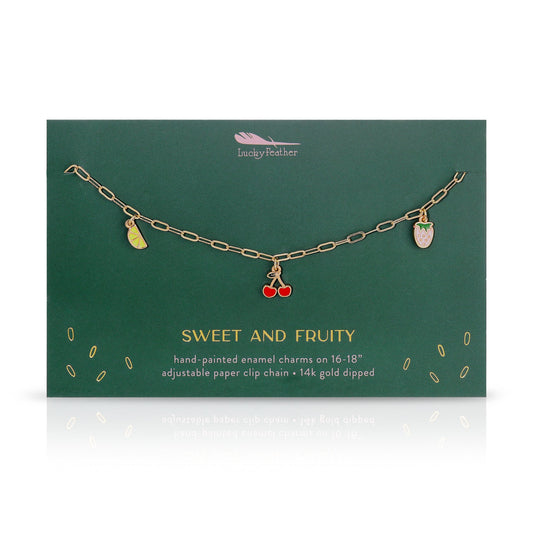 Enamel Treasures Necklace - Fruity