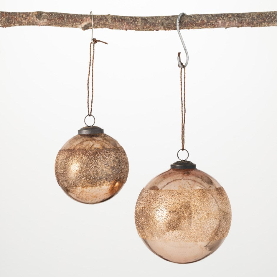 Copper Ball Ornament